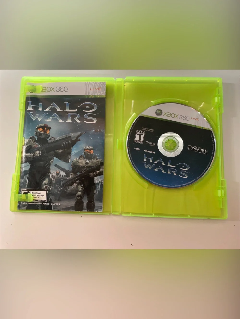 Halo Wars Xbox 360 Completed CIB With Manual